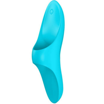 SATISFYER - TEASER FINGER VIBRATOR BLUE LIGHT