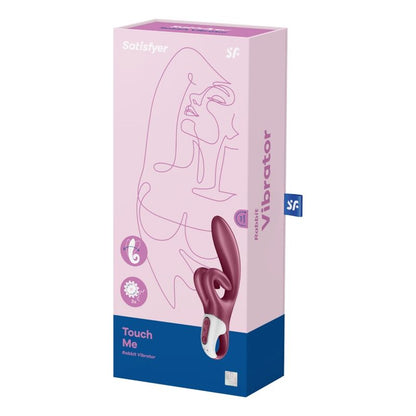 SATISFYER - TOUCH ME RABBIT VIBRATION RED