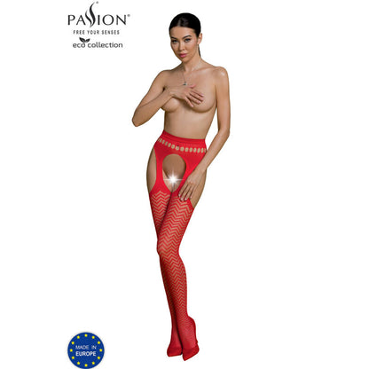 PASSION - ECO COLLECTION BODYSTOCKING ECO S002 BLACK