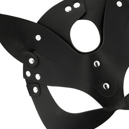 COQUETTE CHIC DESIRE - VEGAN LEATHER MASK WITH BUNNY EARS