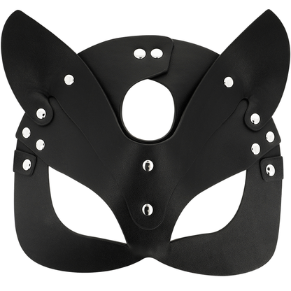 COQUETTE CHIC DESIRE - VEGAN LEATHER MASK WITH BUNNY EARS